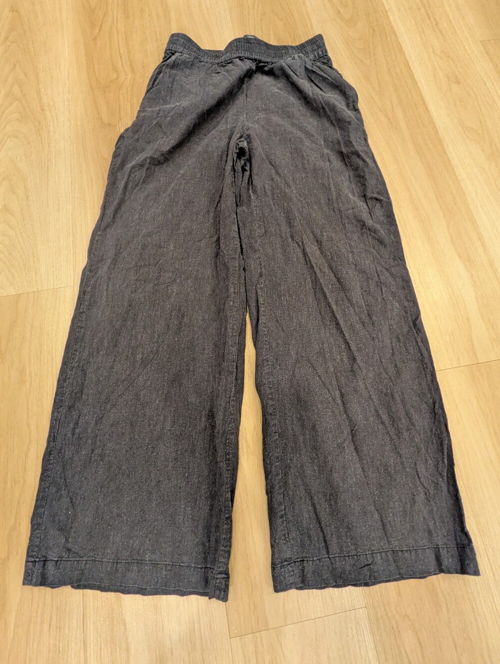 Marine Layer Dark Blue Hemp Blend Pants Size S